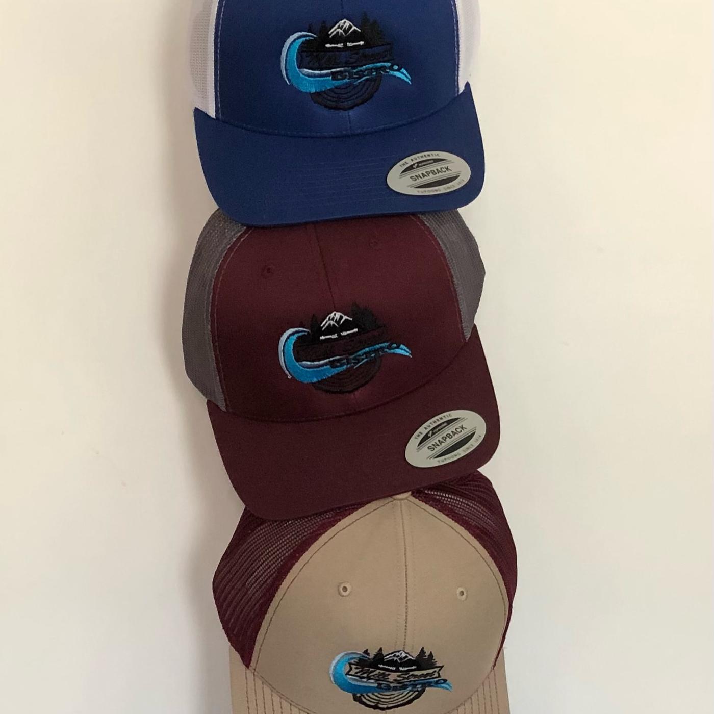 Three Mill Street Bistro trucker hats